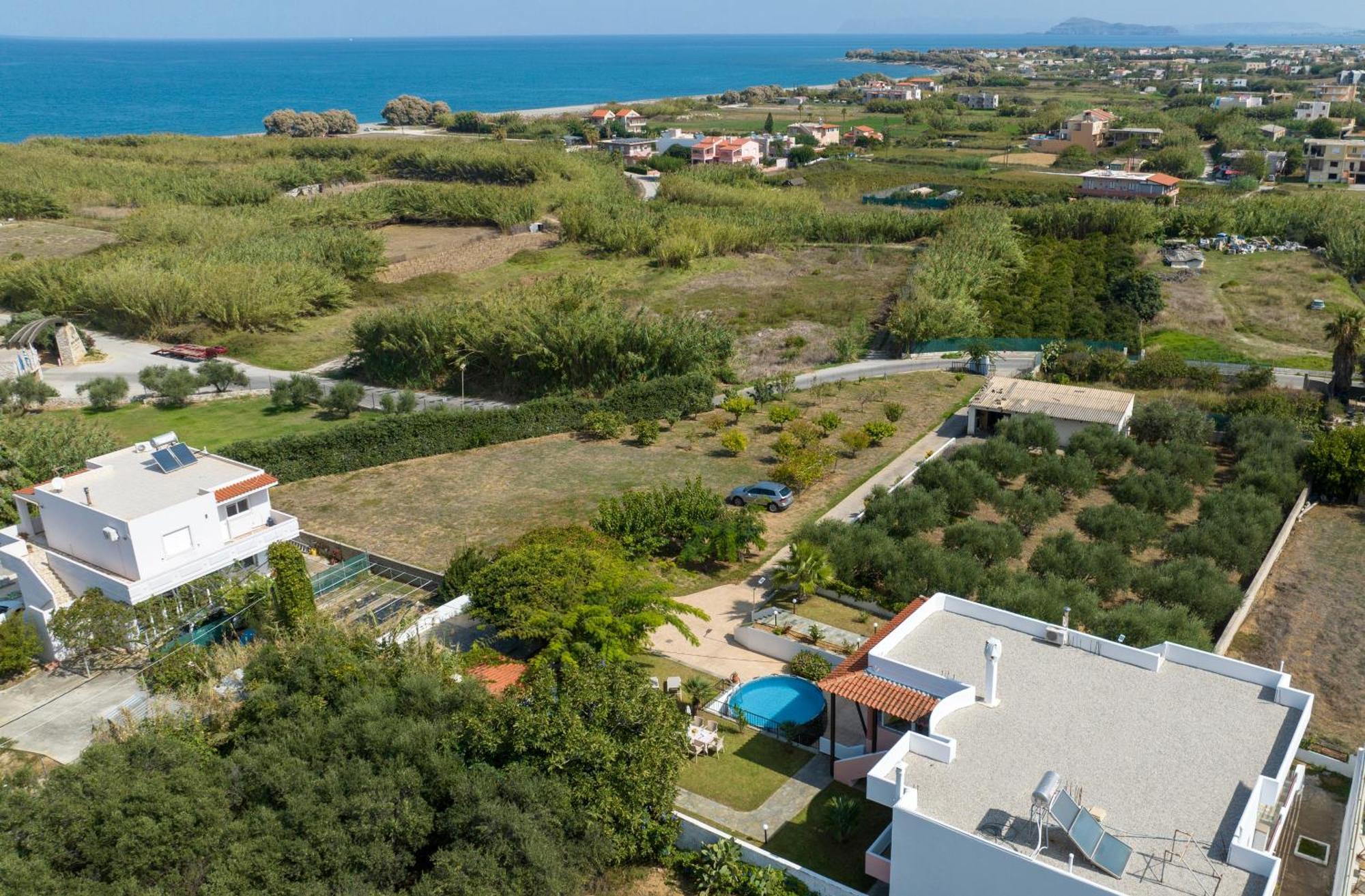 Villa Eleni 100M From The Sea 라페니아나 외부 사진